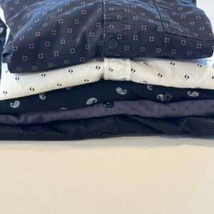 Stylish Patterned Button-Up Shirts